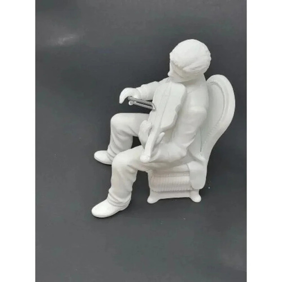 Department 56 Winter Silhouette CHRISTMAS CONCERTO VIOLINIST 78476 - Picture 5 of 8